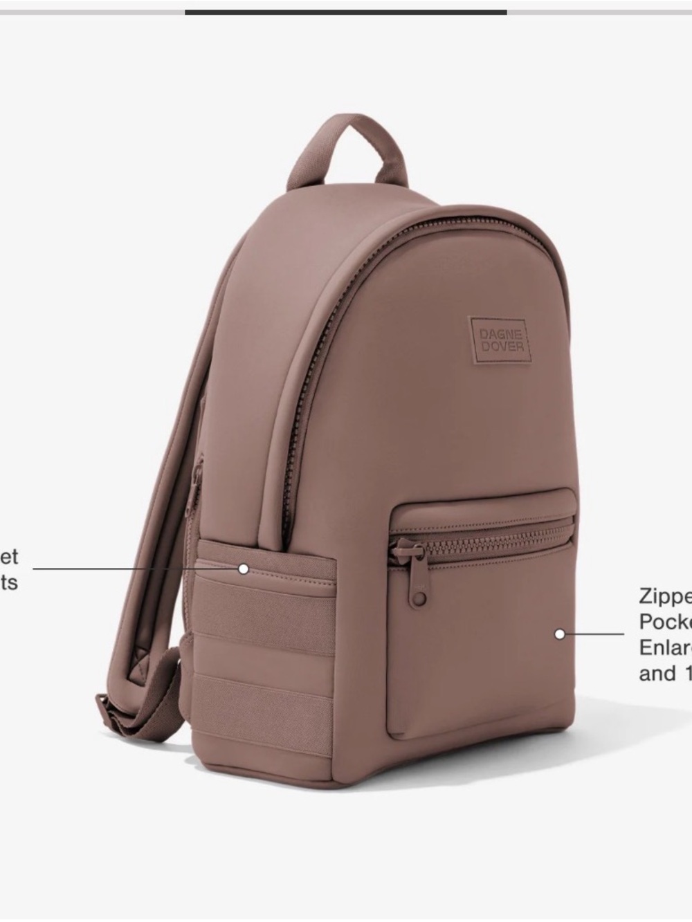 Dagne Dover Backpack - Dakota in Rye, Medium, Good condition, limited colorway - Picture 4 of 4